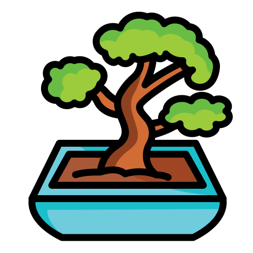 Árbol bonsai icono gratis