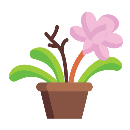 orquídea icono gratis