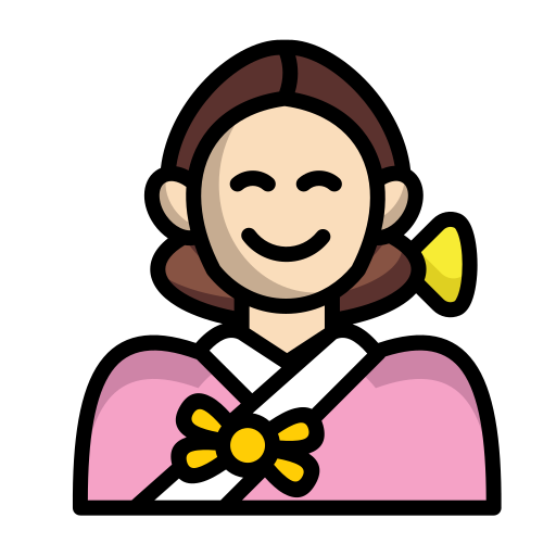 hanbok icono gratis