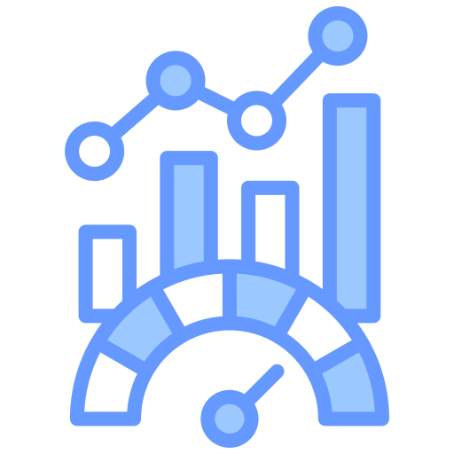 evaluación comparativa icono gratis