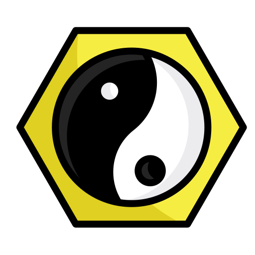 yin y yang icono gratis