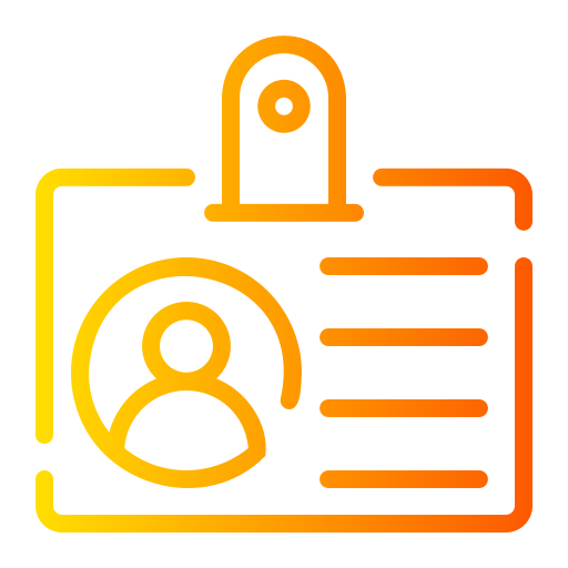 Удостоверение личности бесплатно иконка