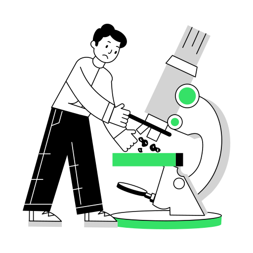 investigación de laboratorio icono gratis