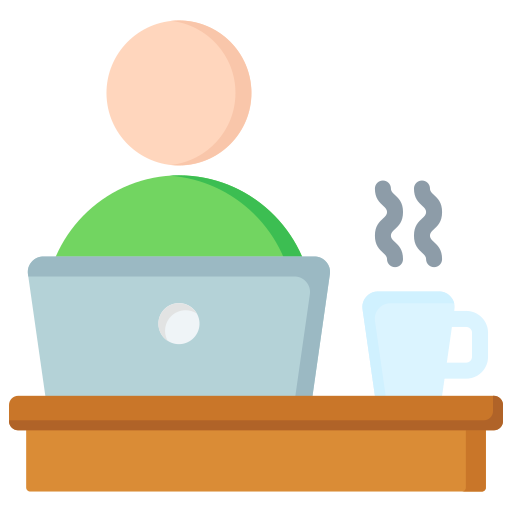Remote work free icon Remote work free icon