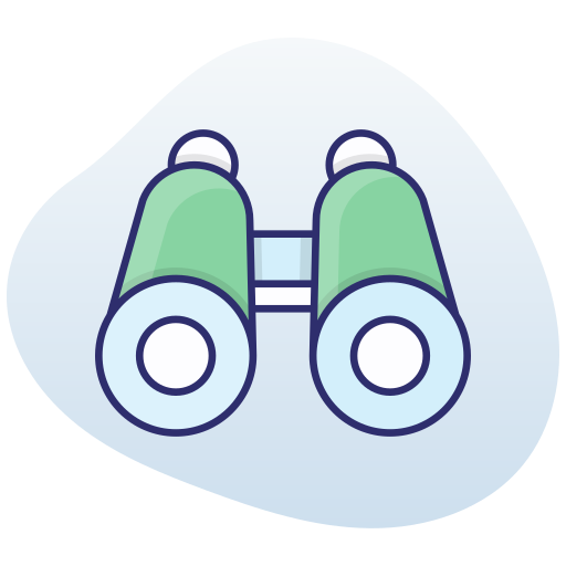 Binocular free icon