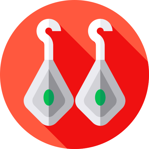Earrings free icon