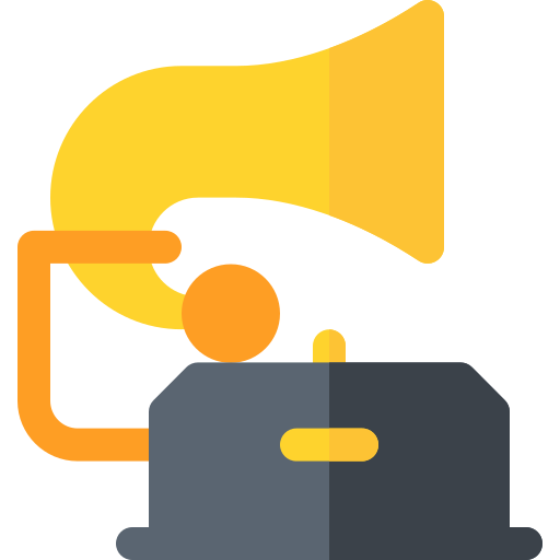 gramophone Icône gratuit gramophone Icône gratuit
