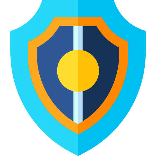 Shield Basic Straight Flat icon