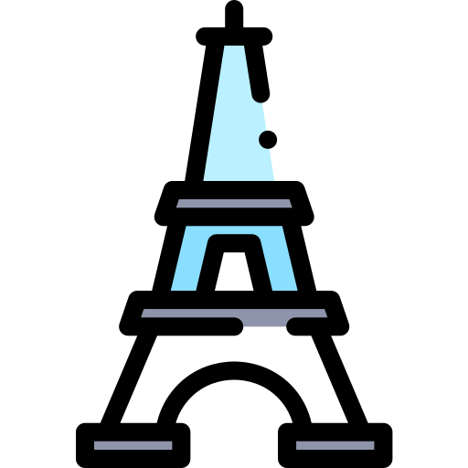 torre eiffel icono gratis