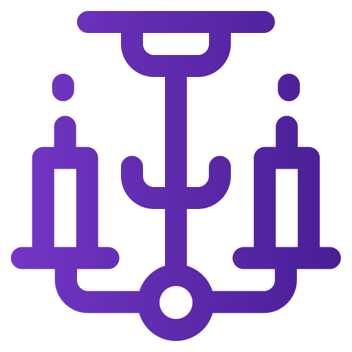 Chandelier free icon