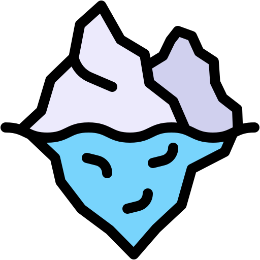 iceberg icono gratis