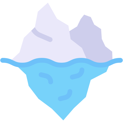 iceberg icono gratis