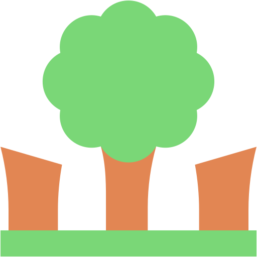 Deforestation free icon
