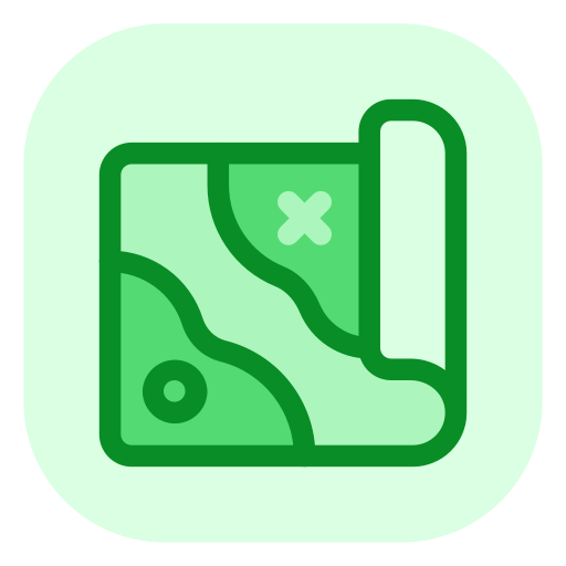 Adventure map free icon