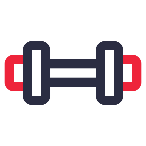 aptitud física icono gratis