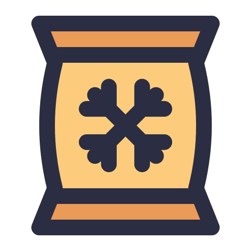 alimentos congelados icono gratis