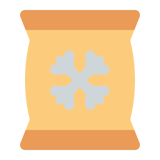 alimentos congelados icono gratis