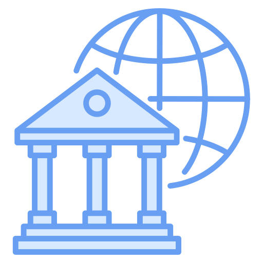 banco internacional icono gratis