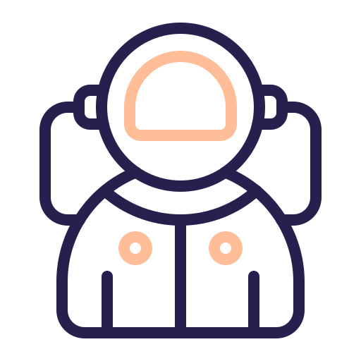 astronauta icono gratis