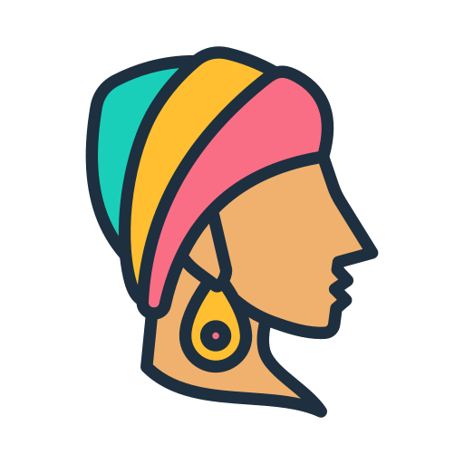afro-américain Icône gratuit afro-américain Icône gratuit