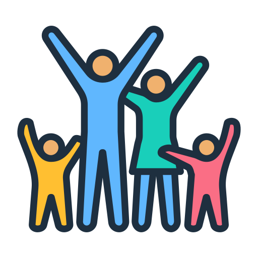 réunion de famille Icône gratuit réunion de famille Icône gratuit