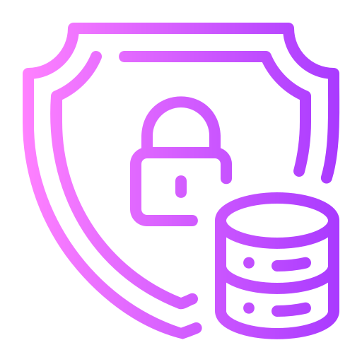 protección de datos icono gratis