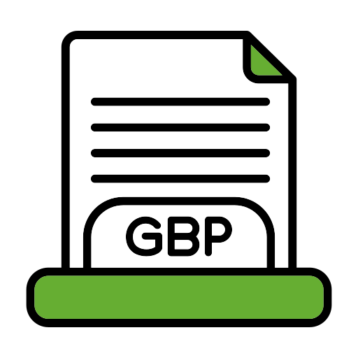 gbp icono gratis