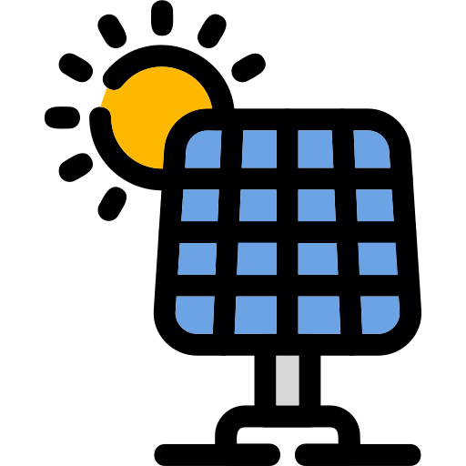 태양광 패널 무료 아이콘