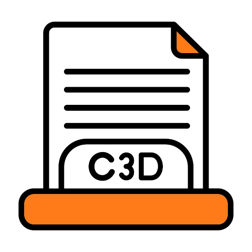 c3d icono gratis