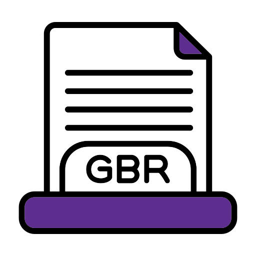 Gbr free icon