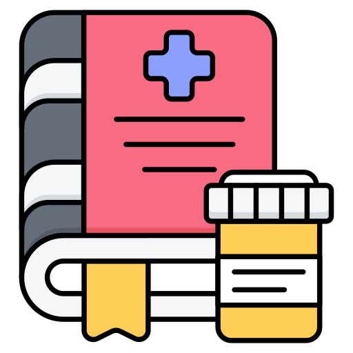 libro medico icono gratis
