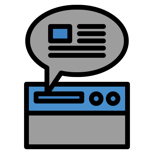 contenido icono gratis