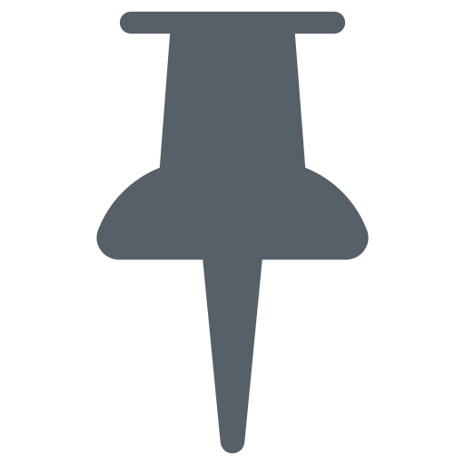 chincheta icono gratis