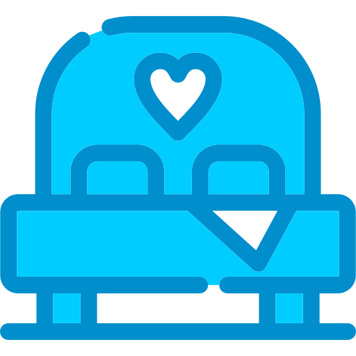 Кровать бесплатно иконка