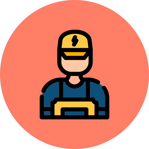 Электрик бесплатно иконка Электрик бесплатно иконка