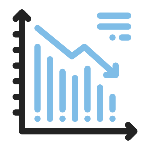 pérdida icono gratis