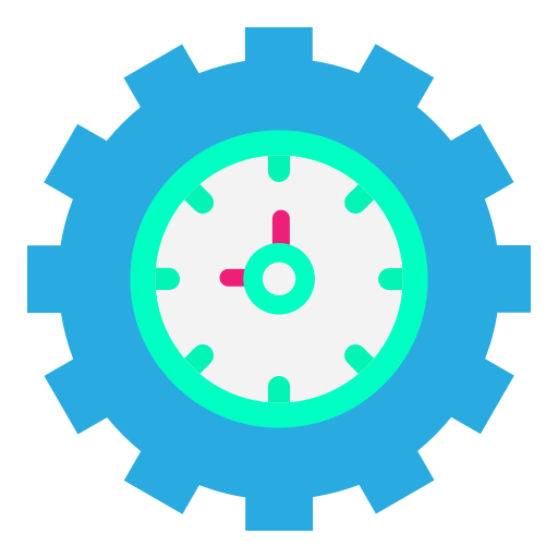 gestión del tiempo icono gratis