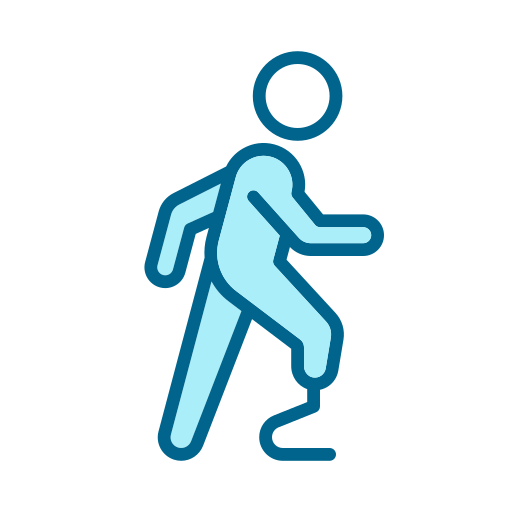 Prosthesis leg free icon Prosthesis leg free icon
