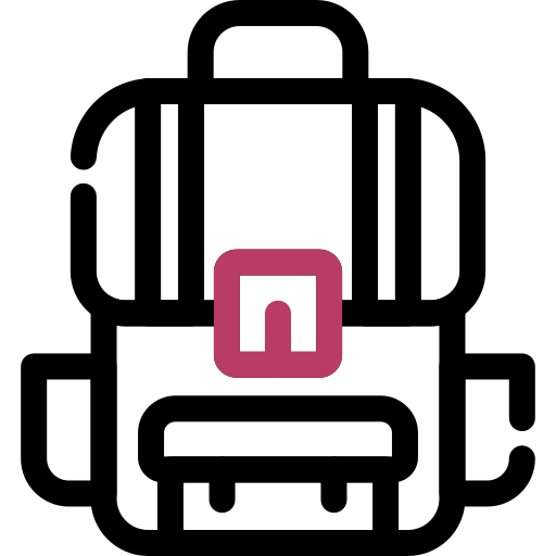 Backpak free icon Backpak free icon