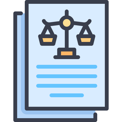 documento legal icono gratis