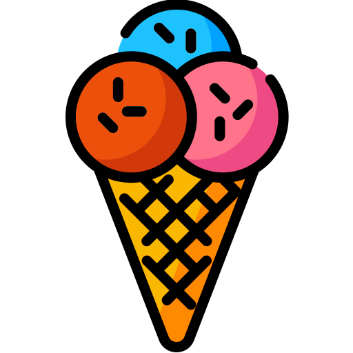 Ice cream Special Lineal color icon