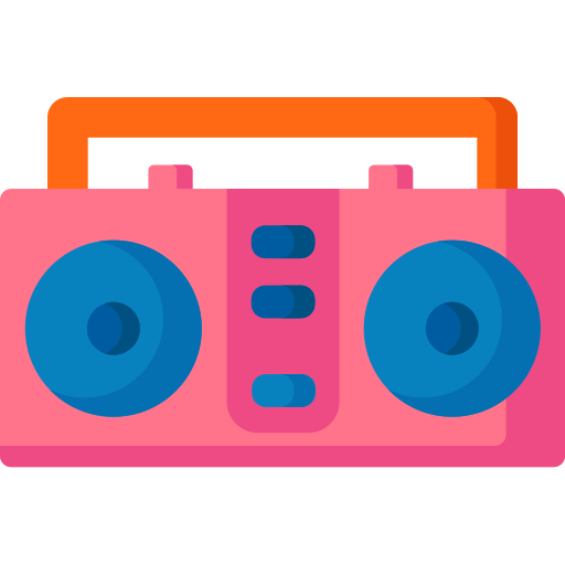 Boombox - Free electronics icons