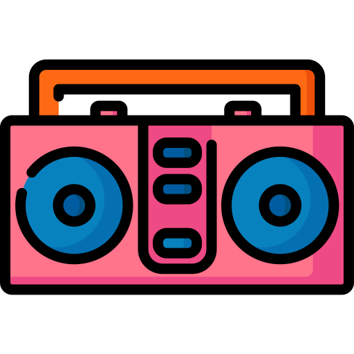 boombox icono gratis