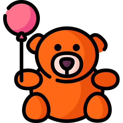 oso de peluche icono gratis