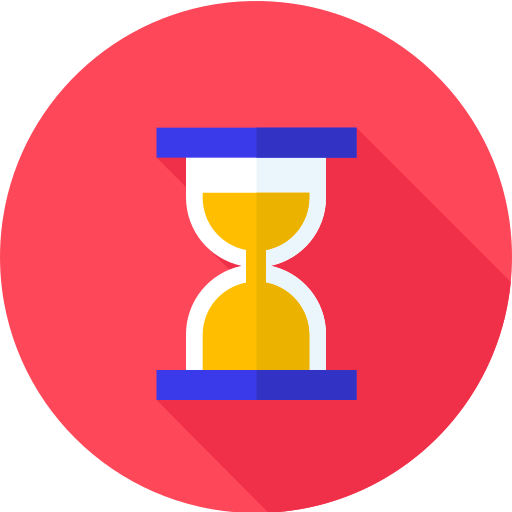 reloj de arena icono gratis