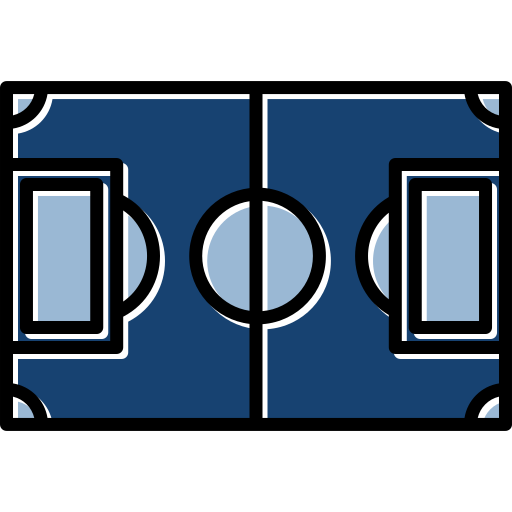 campo de fútbol icono gratis