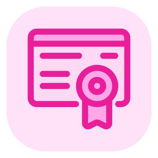 Certificate free icon Certificate free icon