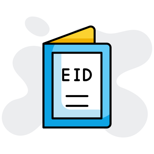 tarjeta eid icono gratis