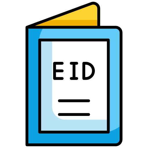 tarjeta eid icono gratis