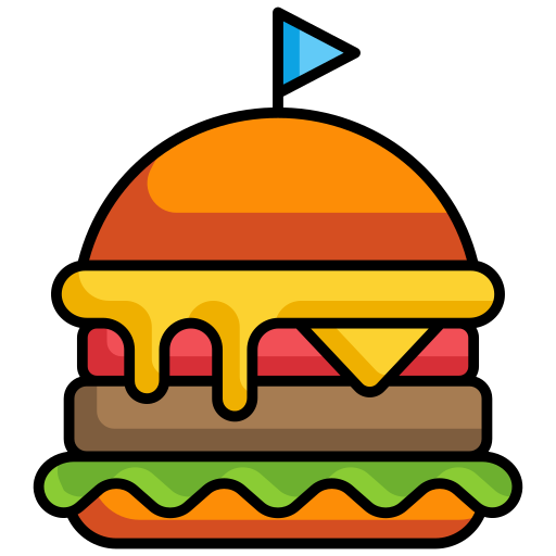 Burger free icon